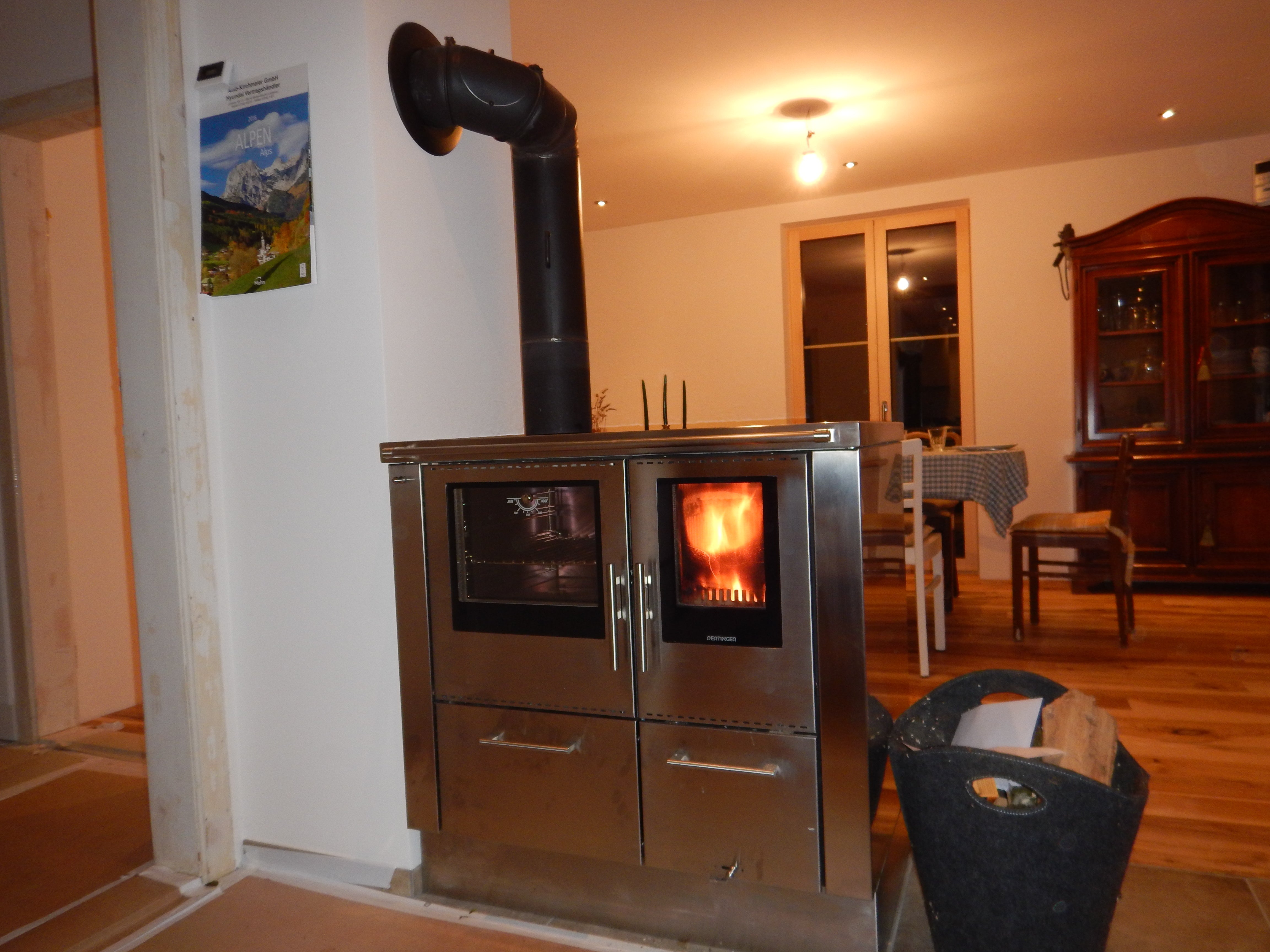 Pertinger Heizungsherd Plus 80 Edelstahl - Bernhard Schleicher e.K.