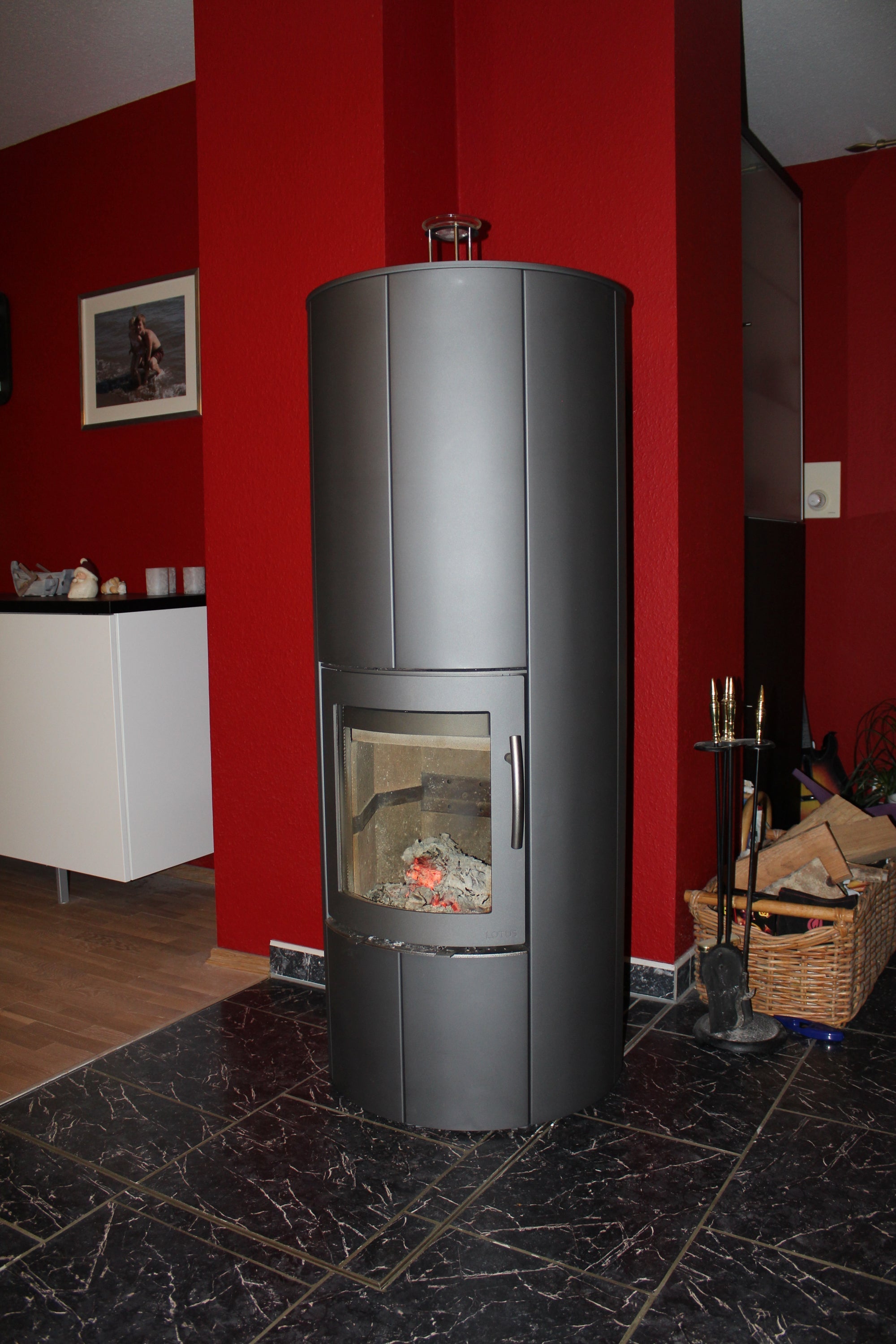 Speicherofen Lotus M2 jetzt seit 4 Monaten im Einsatz - Bernhard Schleicher e.K.