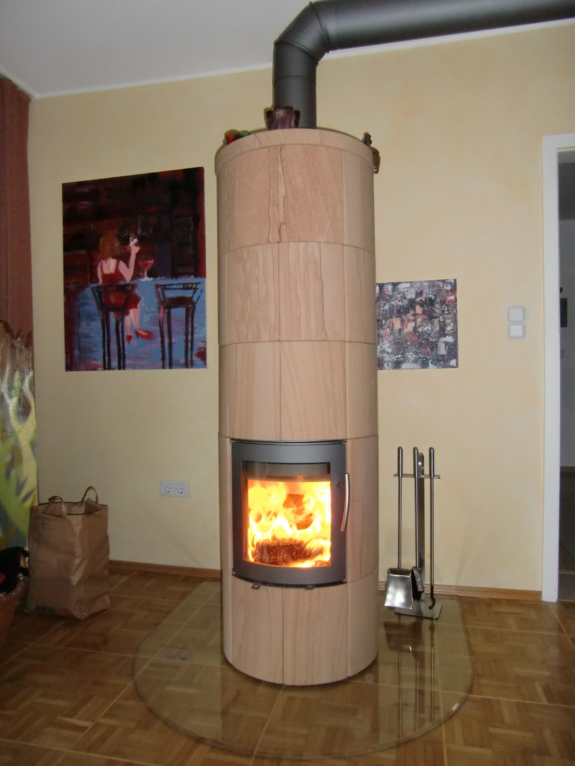 Lotus M3 Speicherofen Sandstein macht so richtig Freude - Bernhard Schleicher e.K.