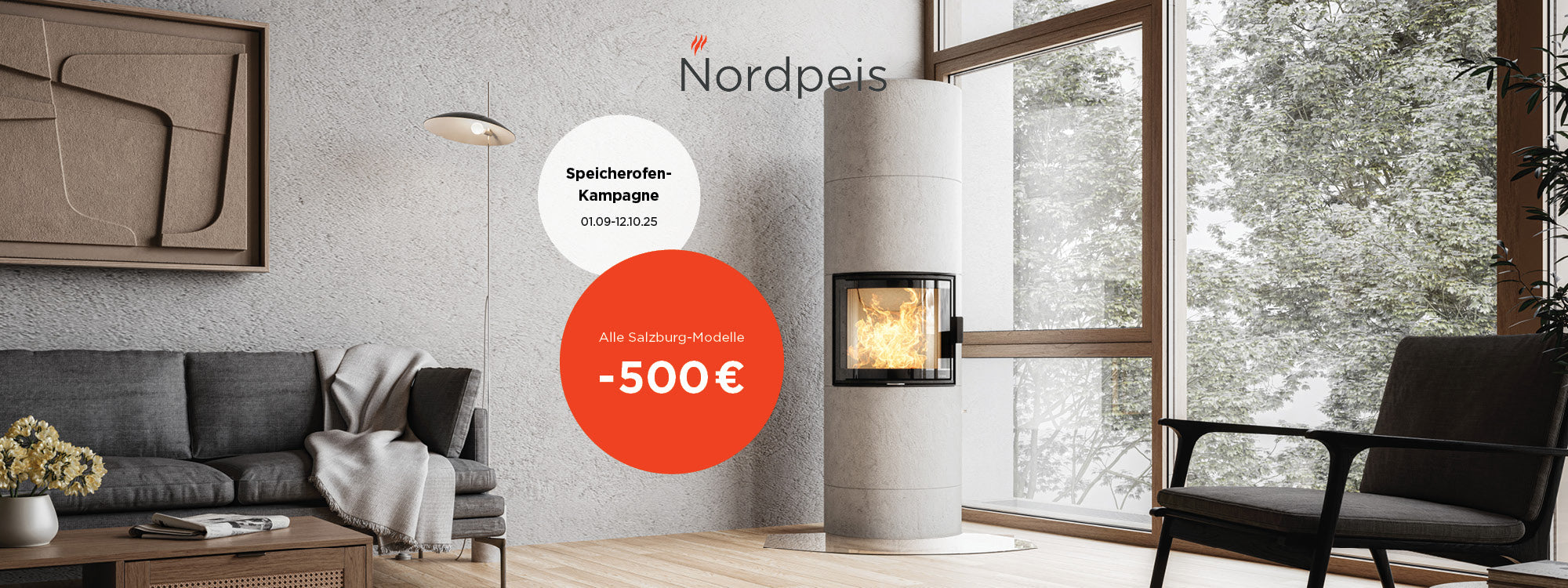 Nordpeis Speicheröfen - Wärme die bleibt.