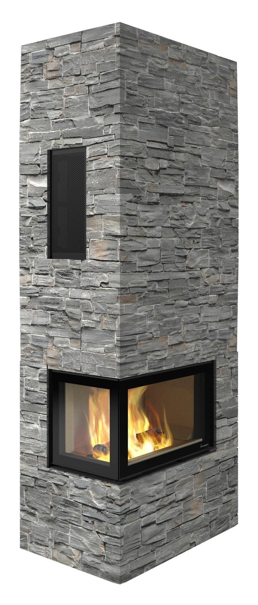 Nordpeis Davos Stone A High Heizkamin - Bernhard Schleicher e.K.
