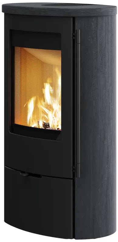 Lotus Jubilee 25 ecoLine Indian Night - Eleganter Kaminofen in dunkler Optik - Bernhard Schleicher e.K.