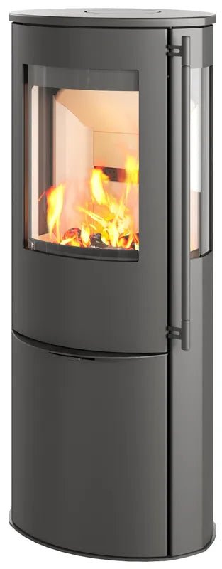 Lotus Liva 6 mit Seitenglas - 6 kW Panorama Kaminofen - Bernhard Schleicher e.K.