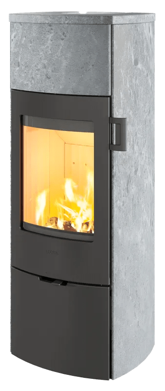 Lotus Mondo 30 M Speckstein - Premium - Kaminofen mit 210 kg Naturstein - Wärmespeicher - Bernhard Schleicher e.K.