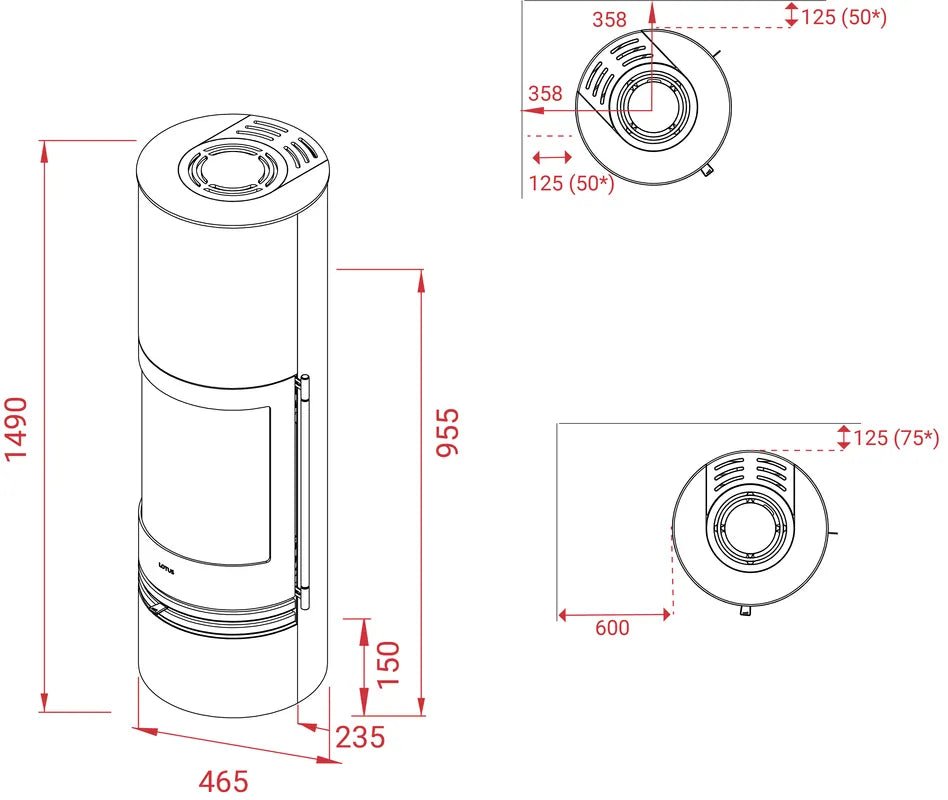 Lotus Orbis 3 Kaminofen ecoLine - Bernhard Schleicher e.K.