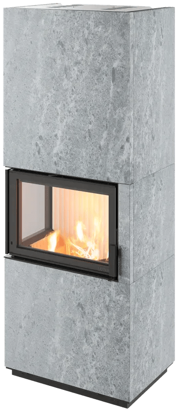 Lotus Visto Speckstein Kaminofen - Premium Speicherofen 8 kW - Bernhard Schleicher e.K.