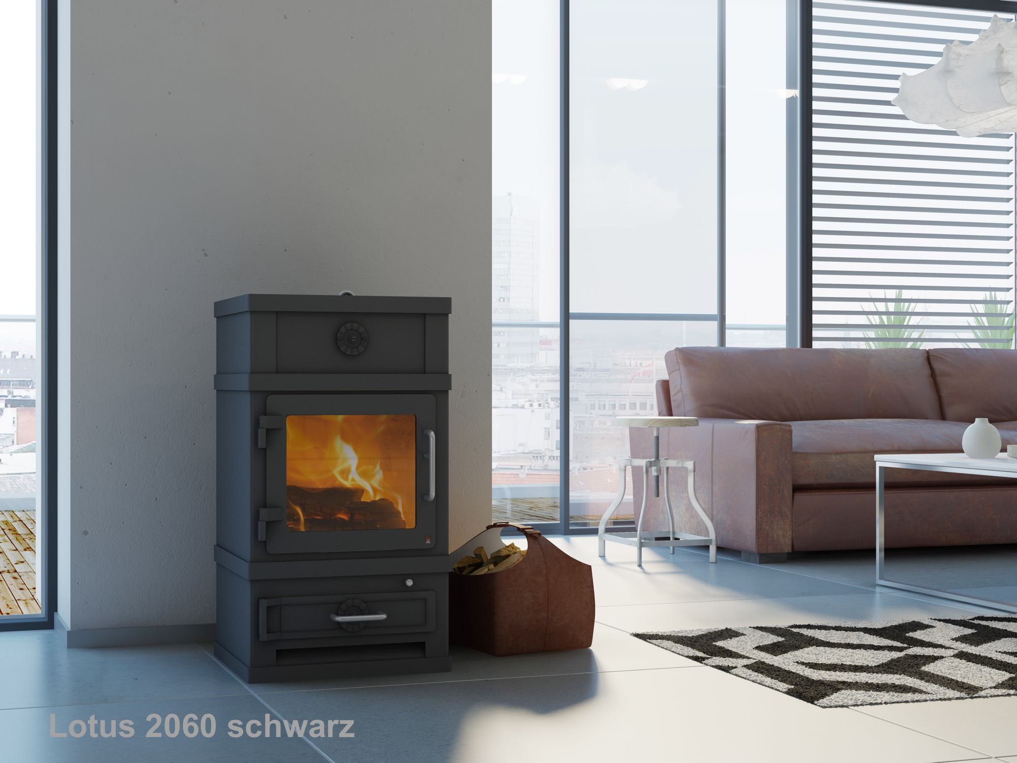 Lotus Kaminofen 2060 Grundmodell - Bernhard Schleicher e.K.