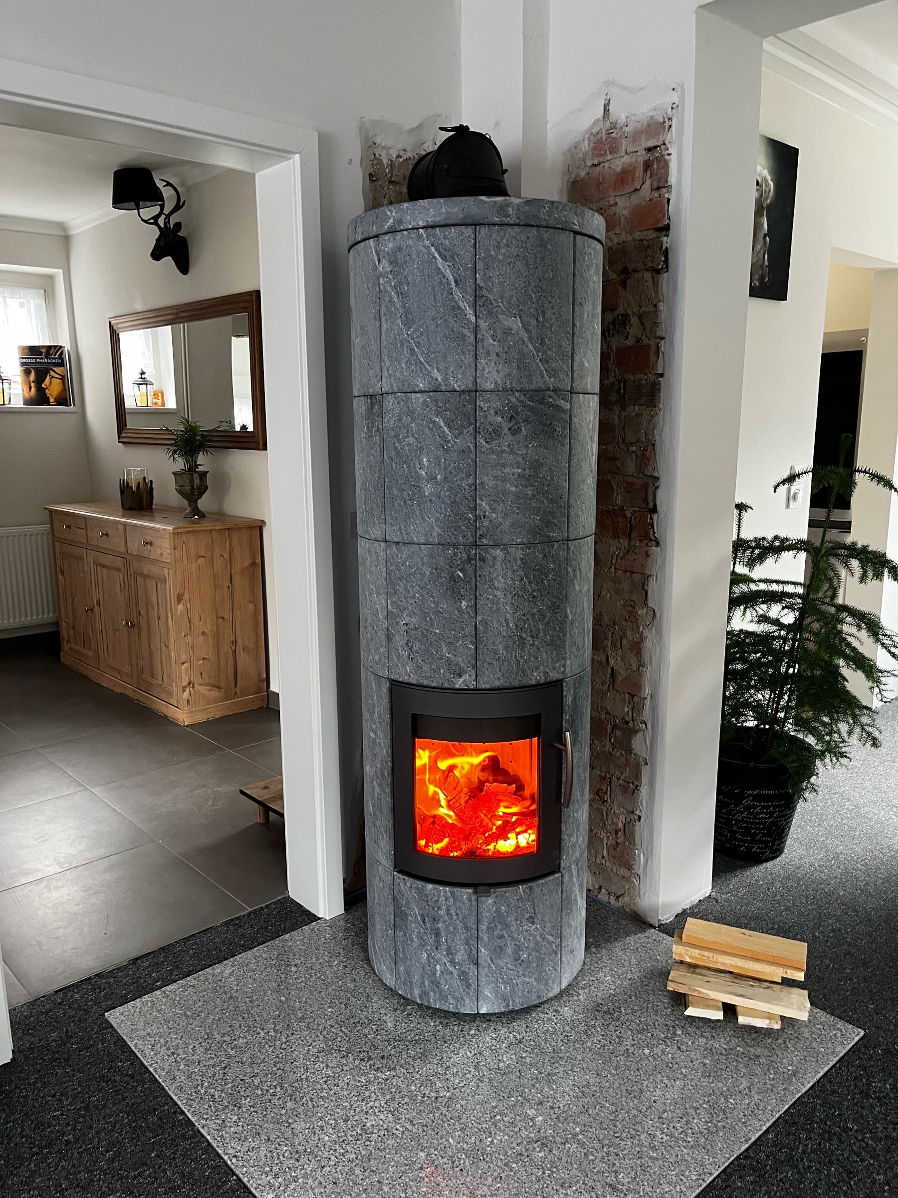 Lotus Speicherofen M3 Speckstein