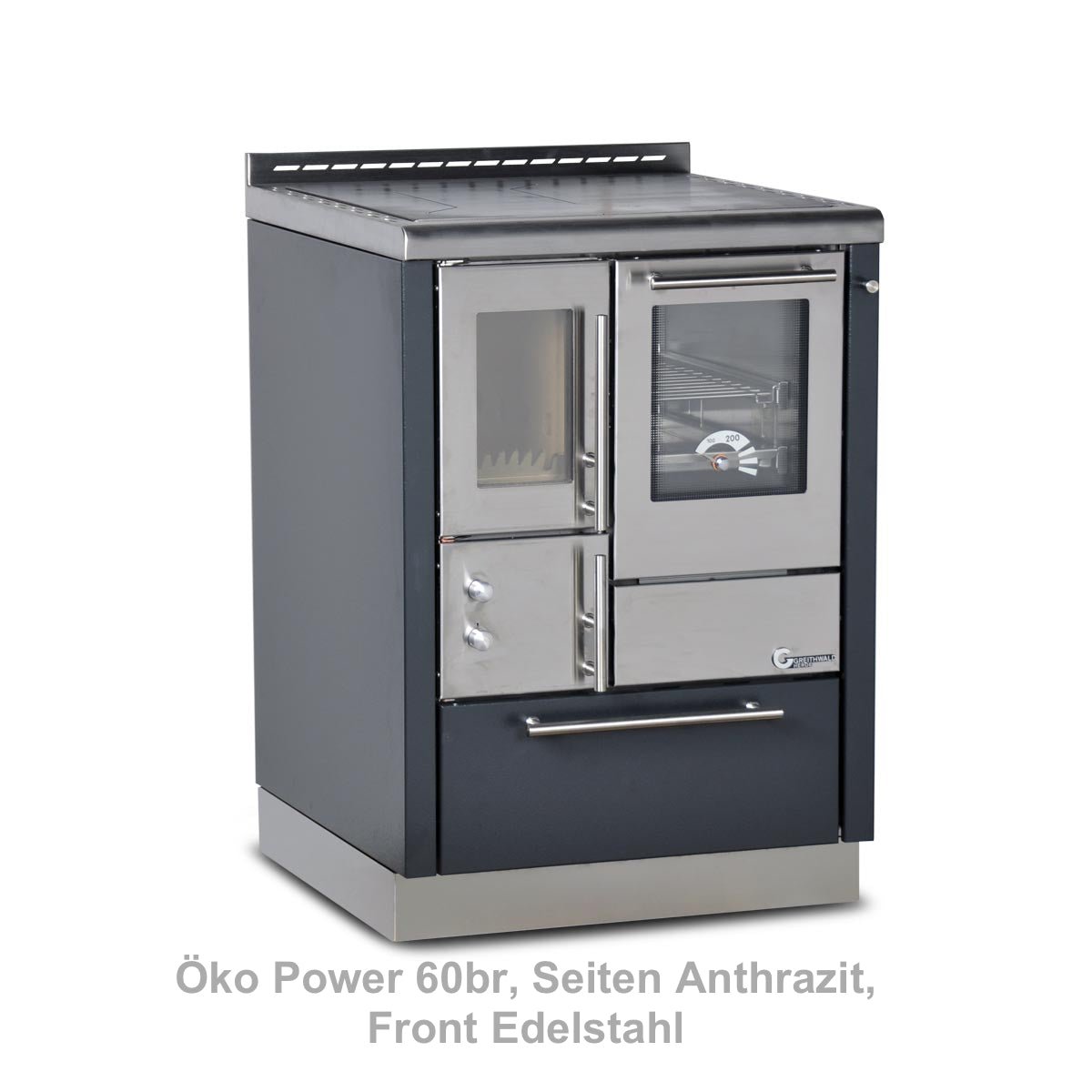 Greithwald Holzherd Öko Power 60 br - Bernhard Schleicher e.K.