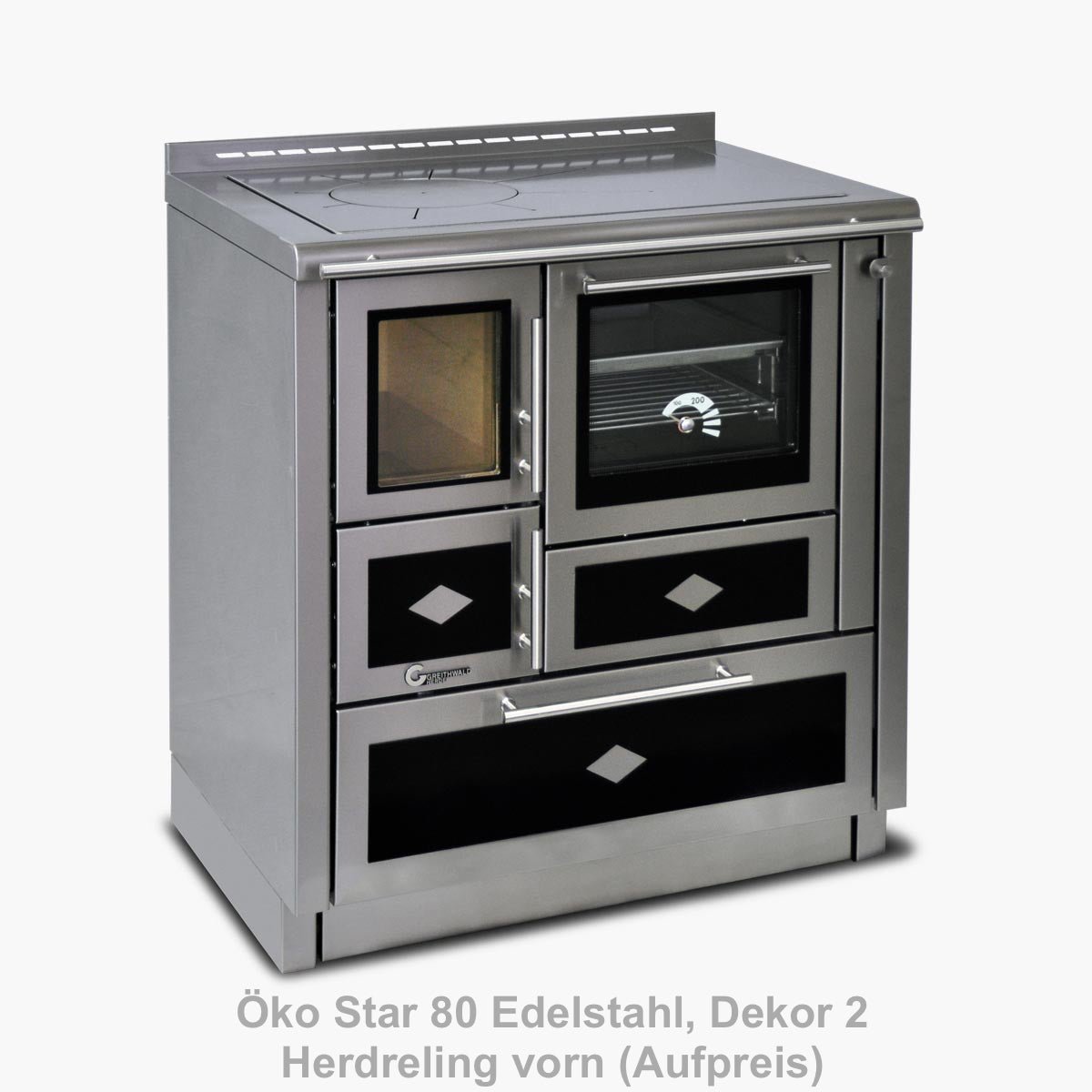 Greithwald Holzherd Öko Star 80 - Bernhard Schleicher e.K.