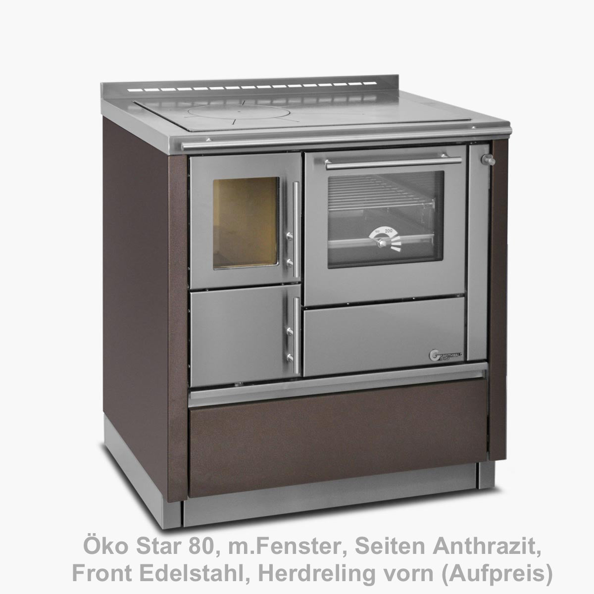 Greithwald Holzherd Öko Star 80 - Bernhard Schleicher e.K.