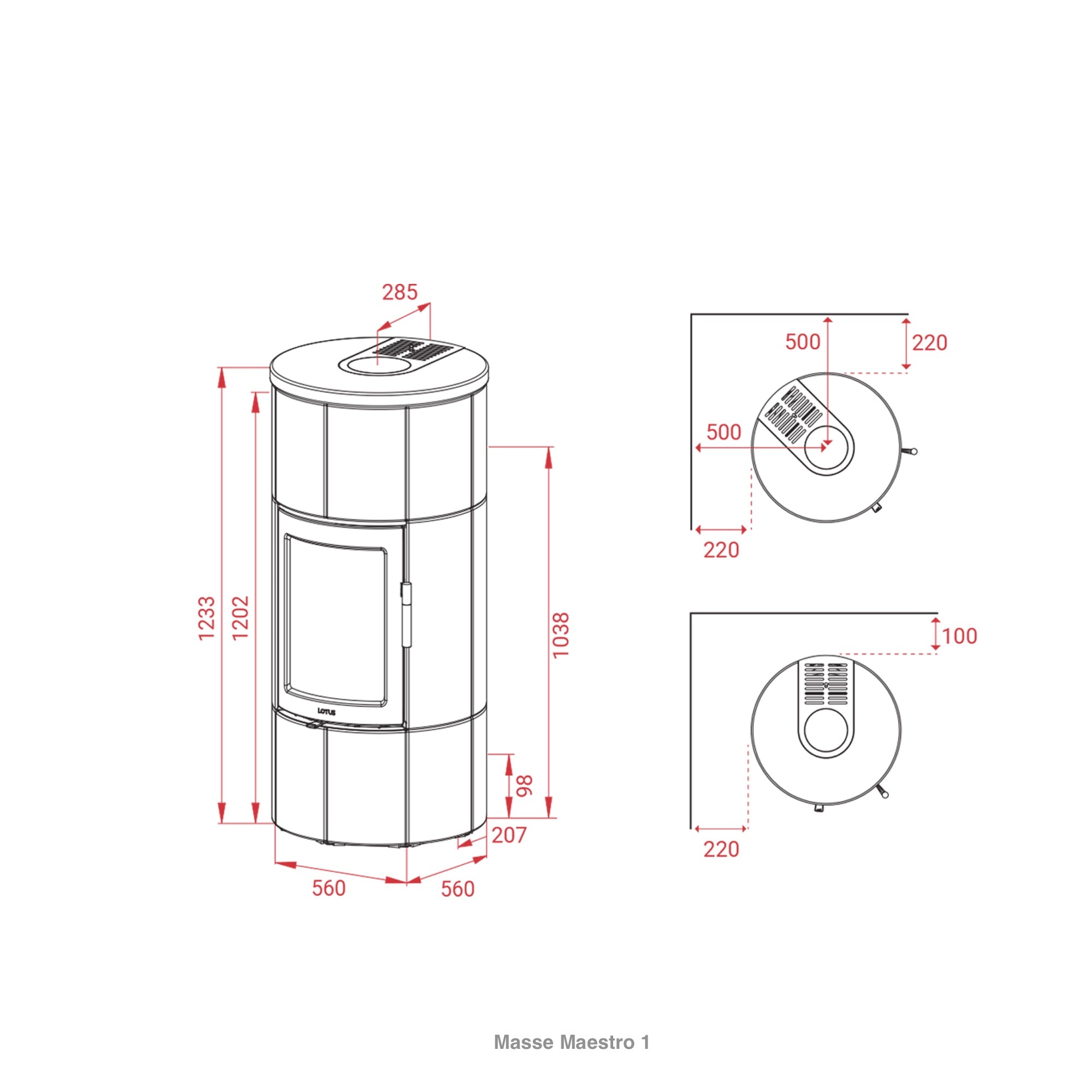 Lotus Maestro 1 ecoLine Speckstein Speicherofen - Bernhard Schleicher e.K.