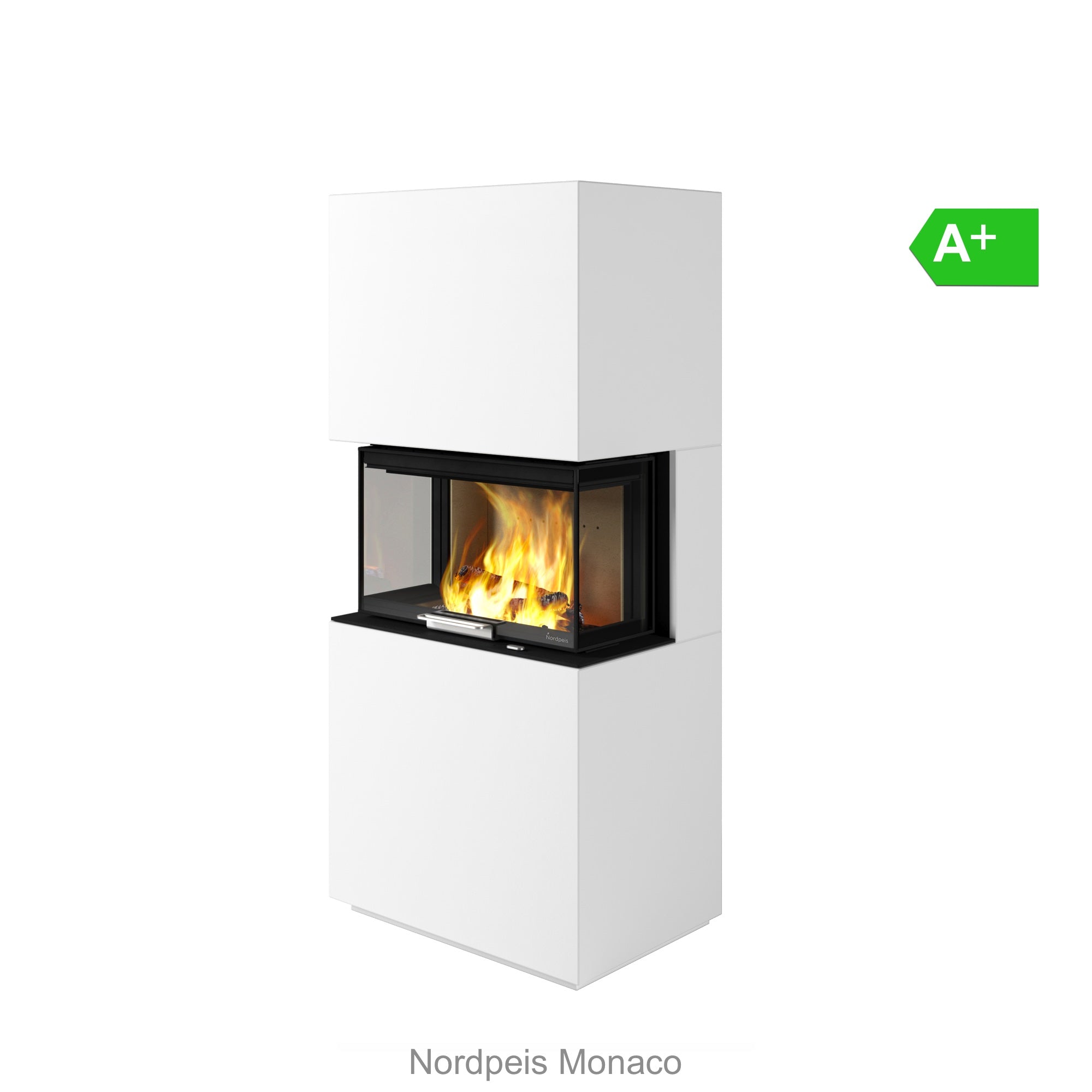 Nordpeis Monaco III High IR Super Max - Premium Heizkamin mit hohem Brennraum - Bernhard Schleicher e.K.