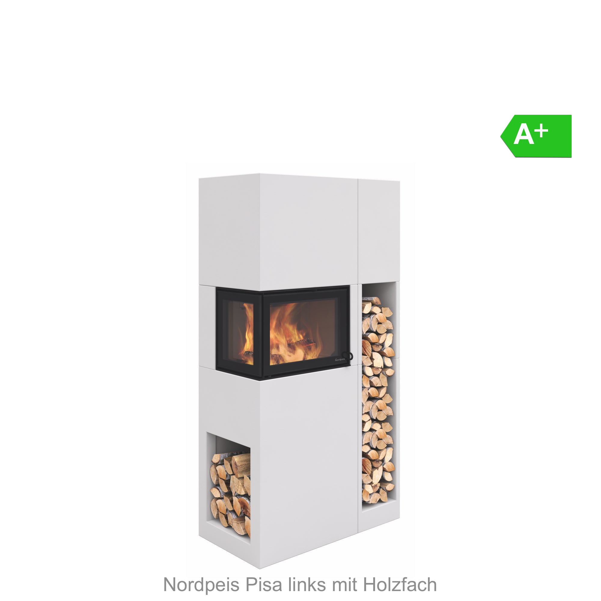 Nordpeis Pisa Heizkamin - Moderner Speicherofen mit hoher Effizienz - Bernhard Schleicher e.K.
