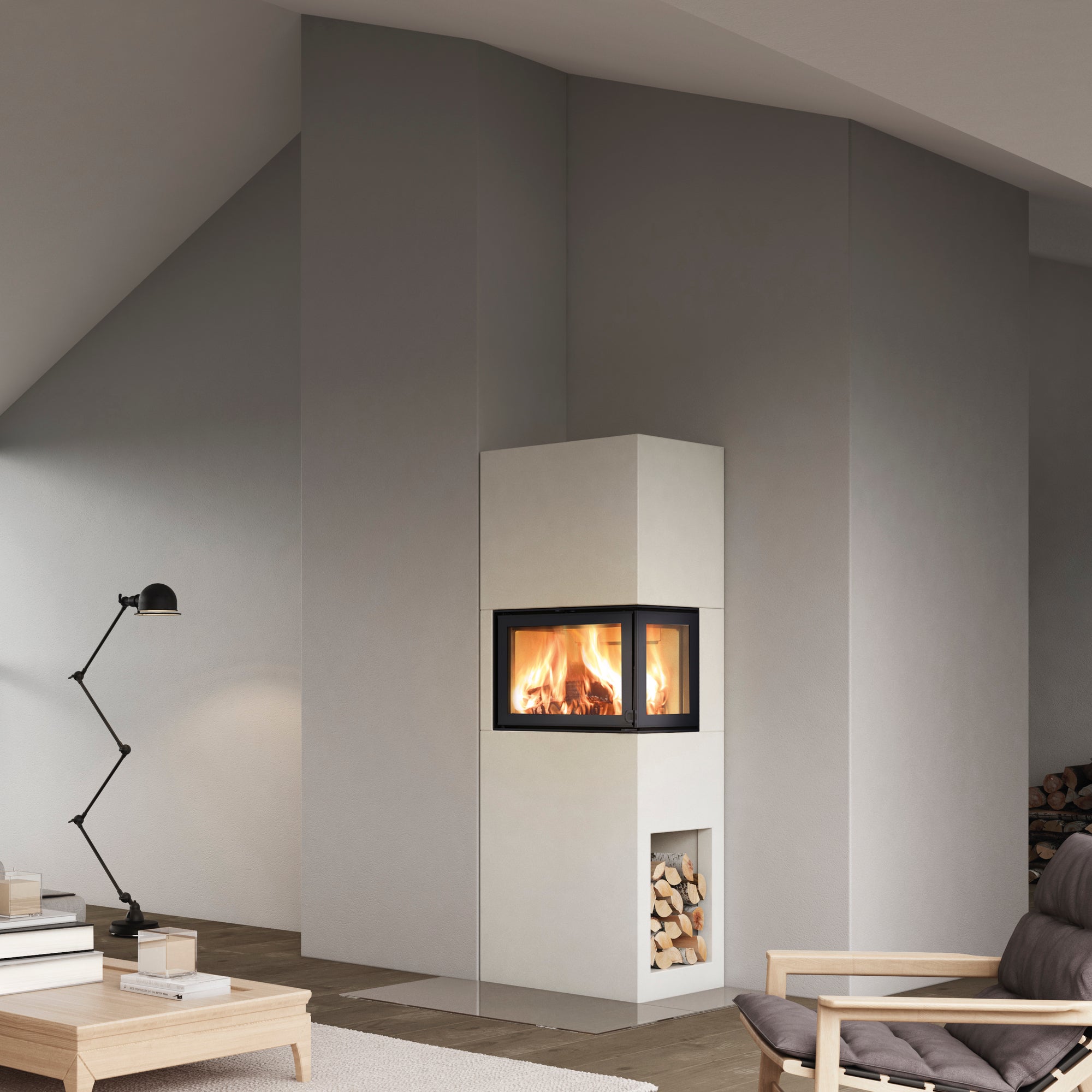 Nordpeis Pisa Heizkamin - Moderner Speicherofen mit hoher Effizienz - Bernhard Schleicher e.K.