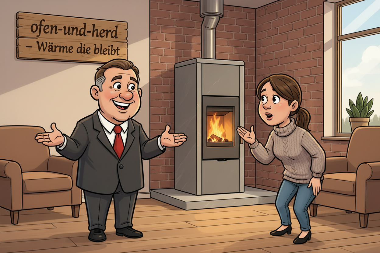 „Der neue Ofen ist auch nicht wärmer als mein alter!“