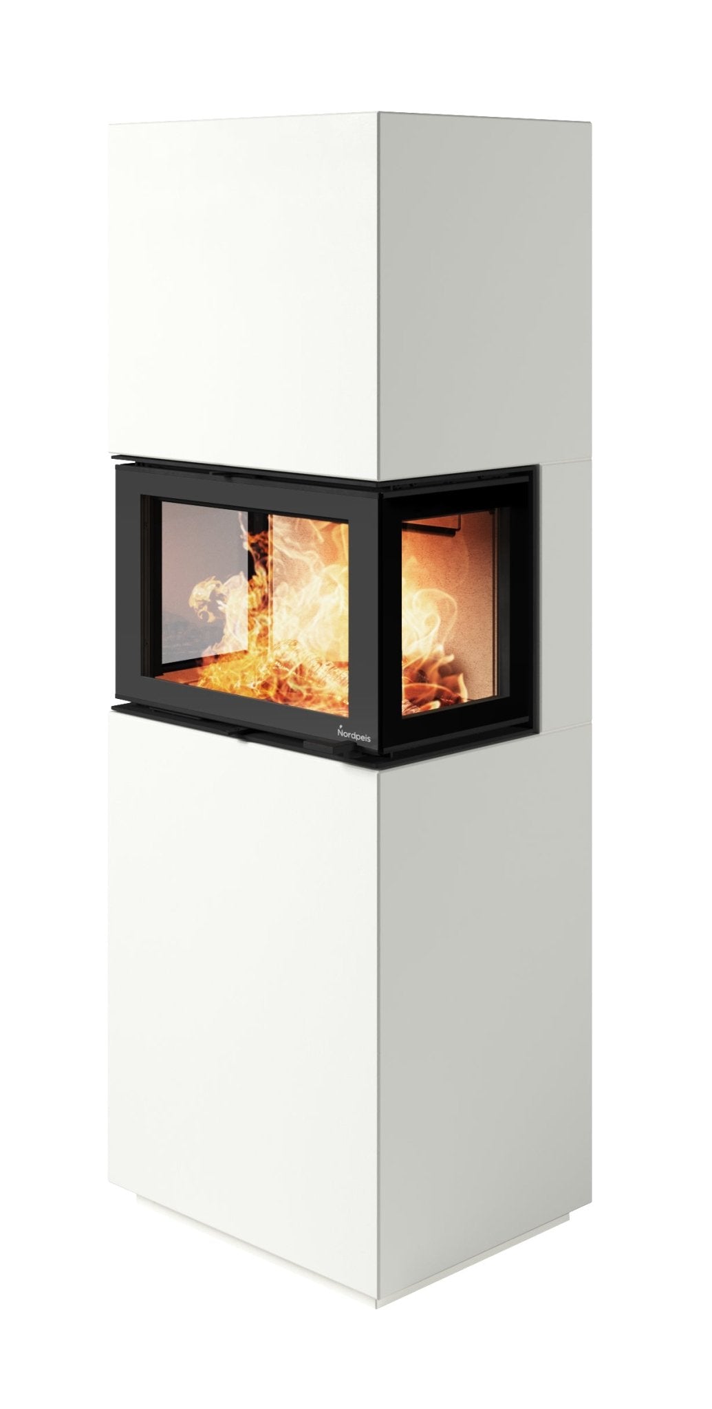 Nordpeis Cannes Heizkamin - Moderner 3 - Seiten Kamin mit Panoramablick - Bernhard Schleicher e.K.
