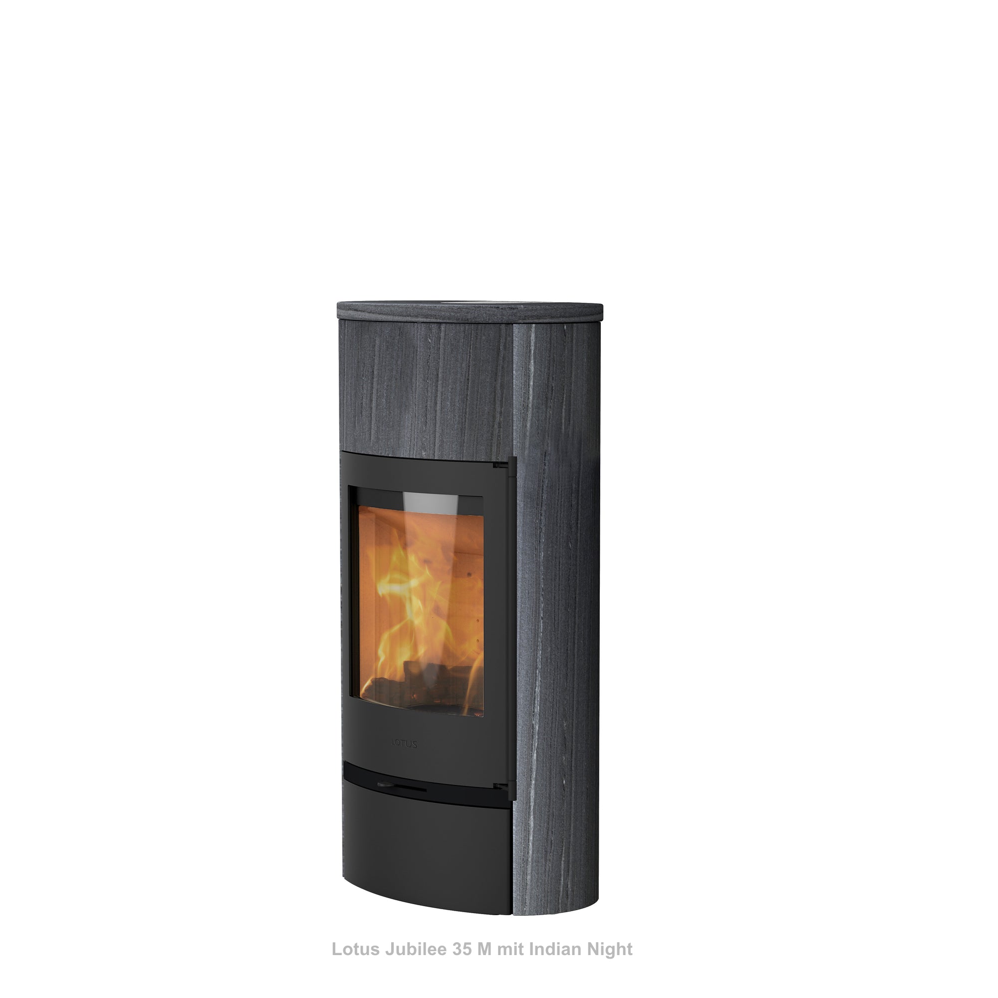 Lotus Kaminofen Jubilee 35 M mit Naturstein