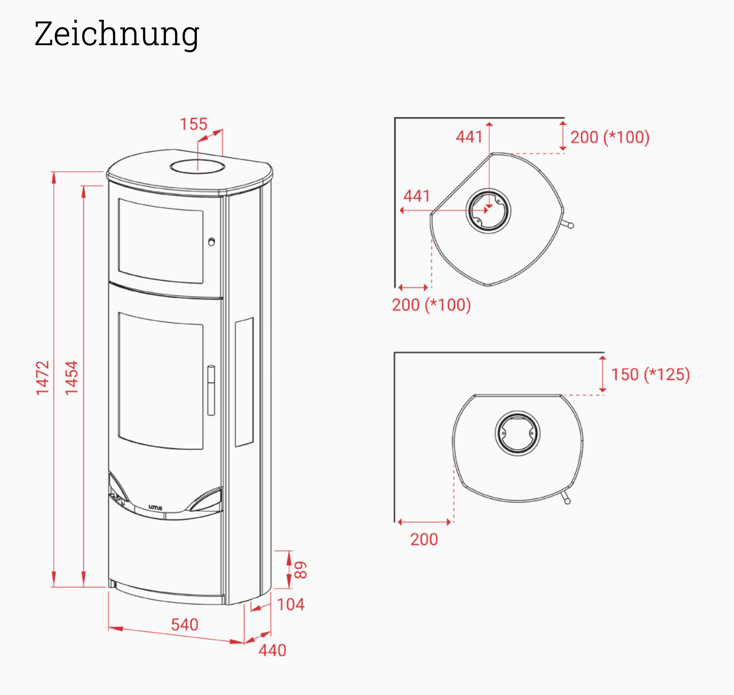 Prio 7 mit Seitenscheiben Zeichnung