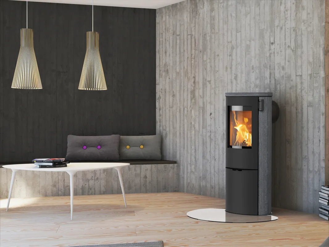 Lotus Liva 6 Speckstein Kaminofen - 6 kW mit Wärmespeicher - Bernhard Schleicher e.K.