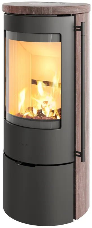 Lotus Prestige Basic Coffee Stone Kaminofen - 8 kW Warmluftofen - Bernhard Schleicher e.K.