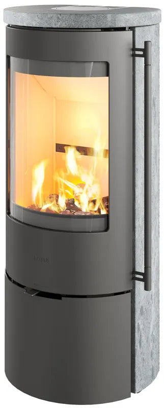 Lotus Prestige Basic Speckstein Kaminofen - 8 kW Warmluftofen - Bernhard Schleicher e.K.