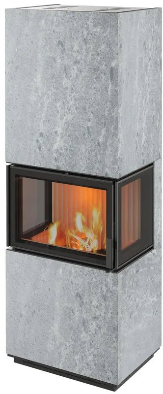 Lotus Visto Speckstein Kaminofen - Premium Speicherofen 8 kW - Bernhard Schleicher e.K.