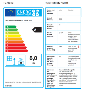 Ecolabel Lotus 2000 er serie