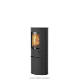 Lotus Kaminofen Liva 6 Stahl schwarz