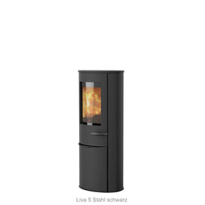 Lotus Kaminofen Liva 6 Stahl schwarz