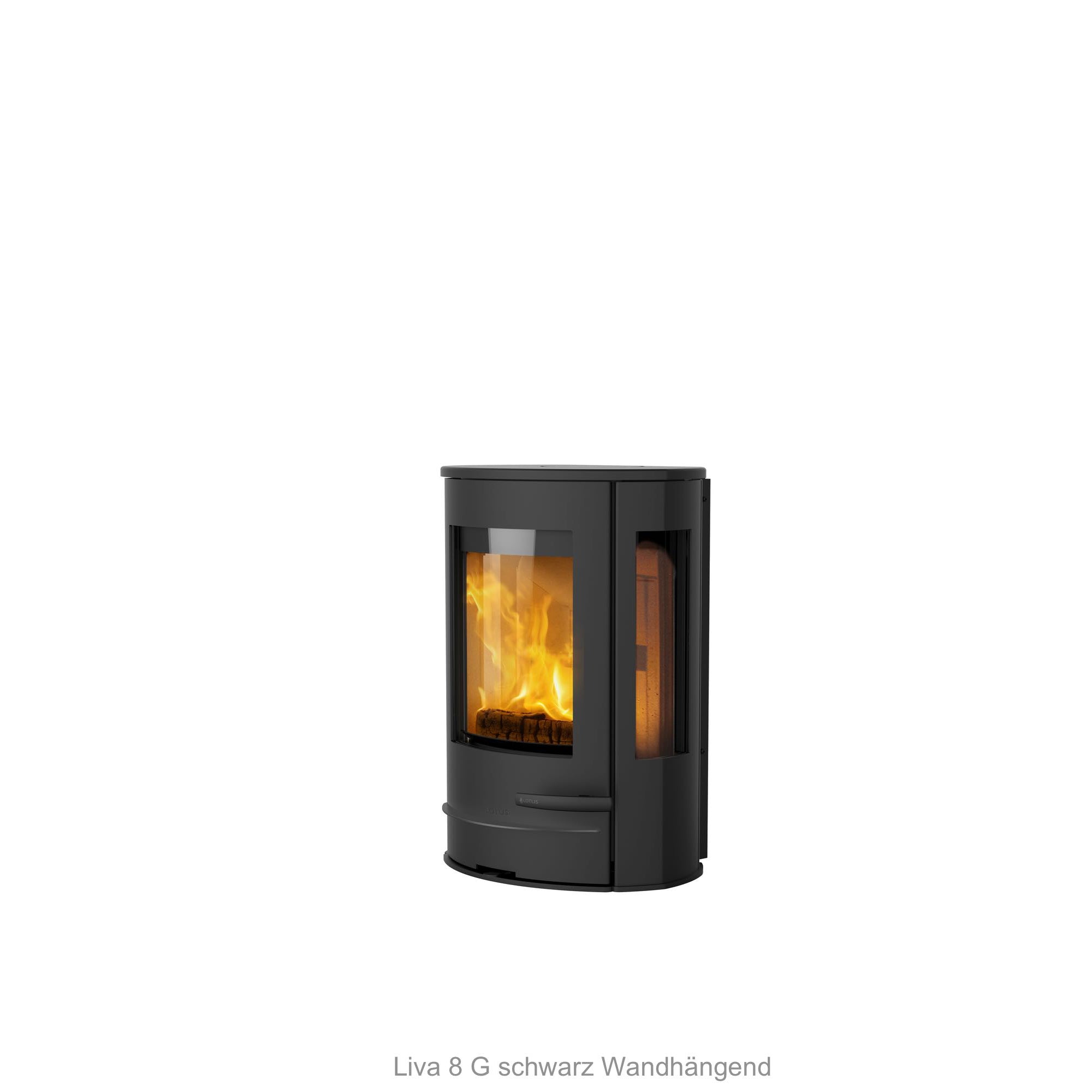 Liva 8 G schwarz, Wandhängend