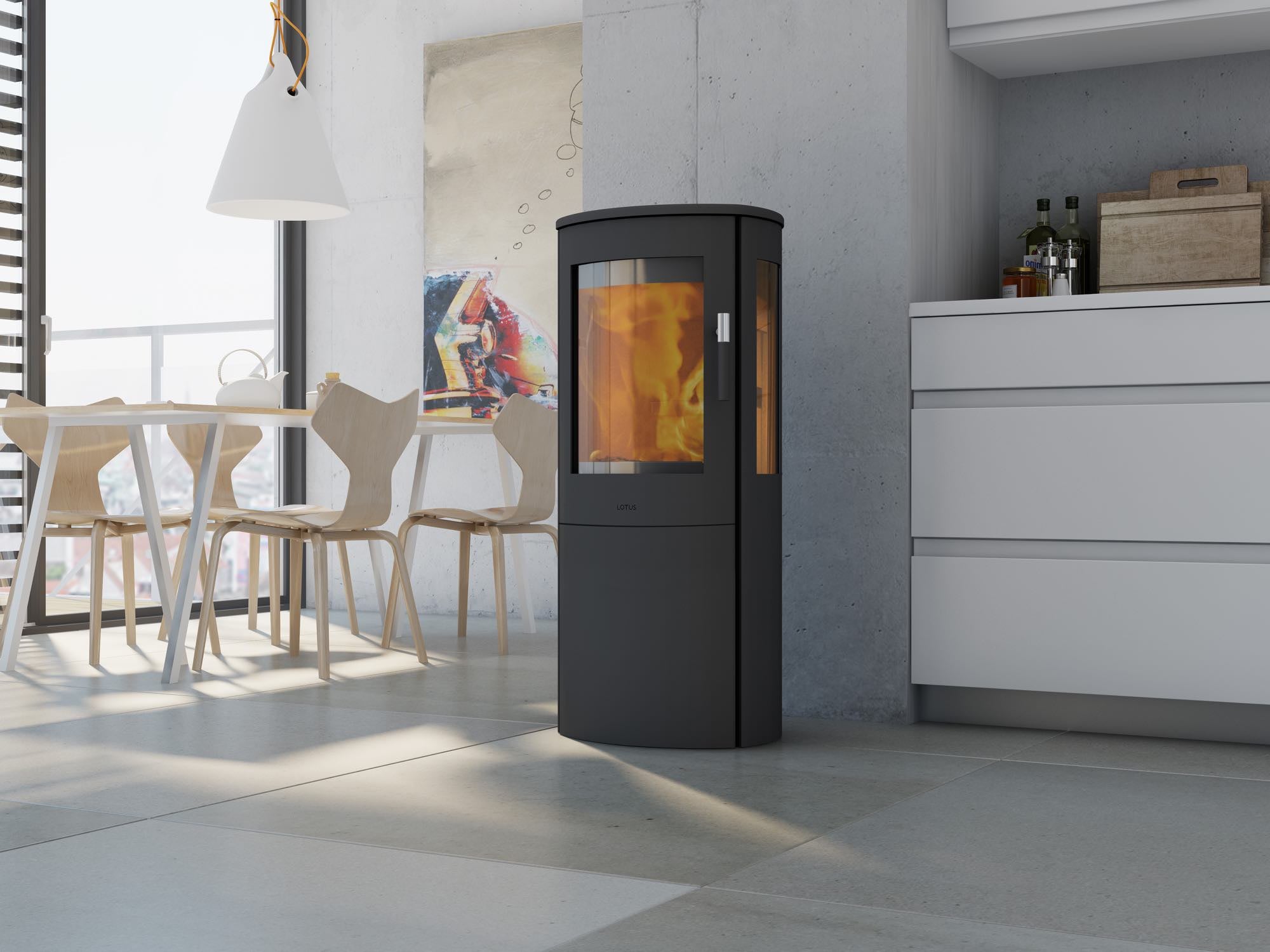 Lotus Kaminofen Mira 4