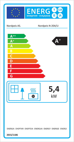 Norpeis Pisa Energielabel