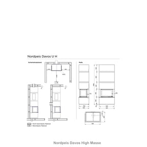 Nordpeis Heizkamin Davos U high/low - Bernhard Schleicher e.K.